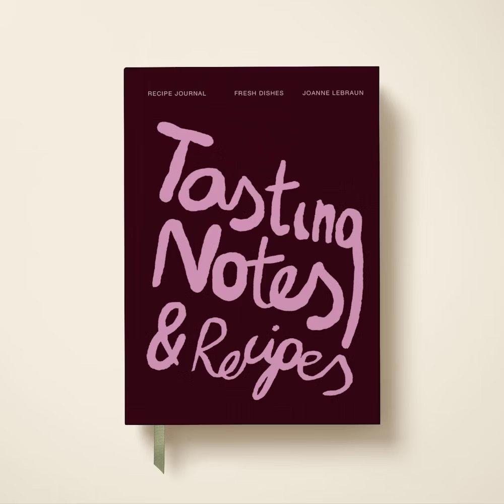 Papier Tasting Notes Scribble and Savor Recipe Journal